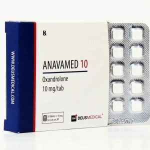 Anavamed 10mg – Oxandrolone – Deus Medical - Turbo Gear Labs
