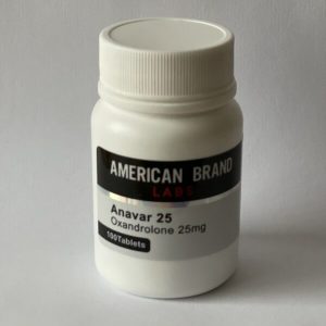Anavar 25 (100 Tablets) – American Brand - Turbo Gear Labs
