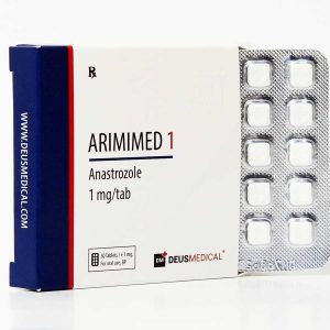Arimimed 1mg – Anastrozole – Deus Medical - Turbo Gear Labs
