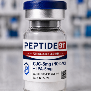 CJC-1295 (NO DAC) 5mg + Ipamorelin 5mg Research Peptide Benefits
