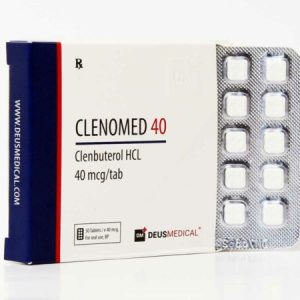 Clenomed 40mg – Clenbuterol – Deus Medical - Turbo Gear Labs