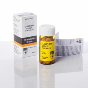 Clomid 50mg – Clomiphene Citrate for Anti Estrogen, block Estrogen - Turbo Gear Labs