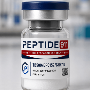 Elevate Your Research Stack with Peptide911's Regenerative Solutions