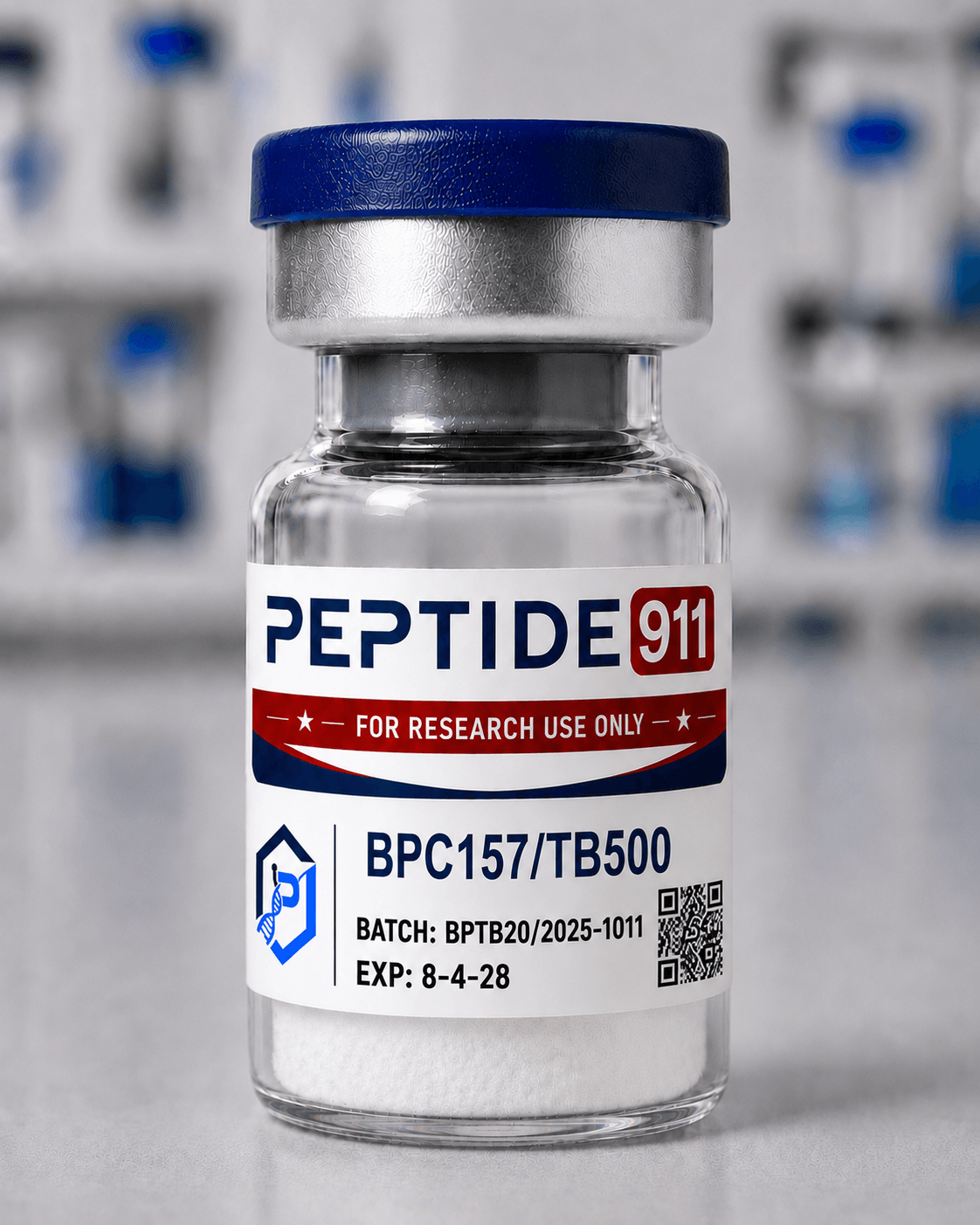 Research Blend 20mg/Bpc157-10mg/TB500-10mg/WOLV - Peptide911 Research Blend 20mg/Bpc157-10mg/TB500-10mg/WOLV - Peptide911