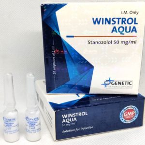 Winstrol Aqua amps – Genetic Pharmaceuticals - Turbo Gear Labs